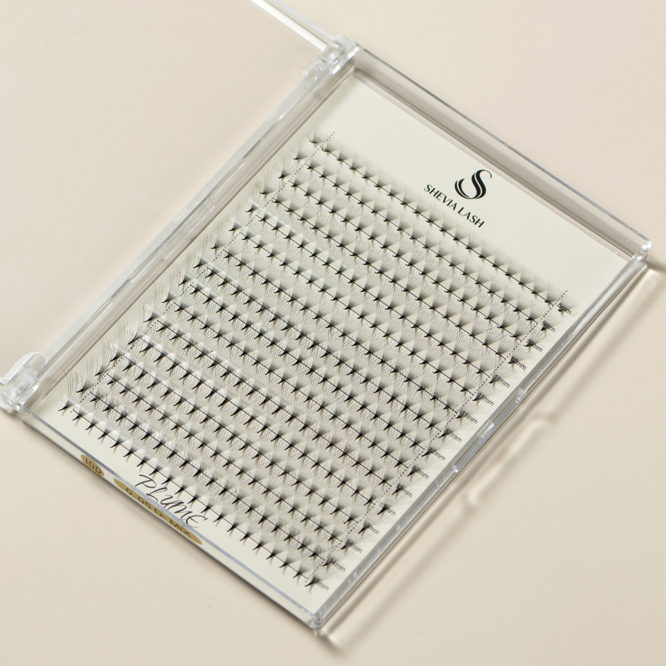 PLUME™ 10D Pointy Base Premade Fans