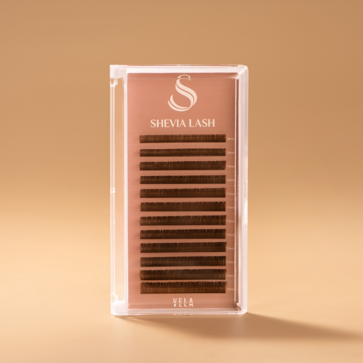 VELA™ Linen Brown 0.07 Volume Lashes