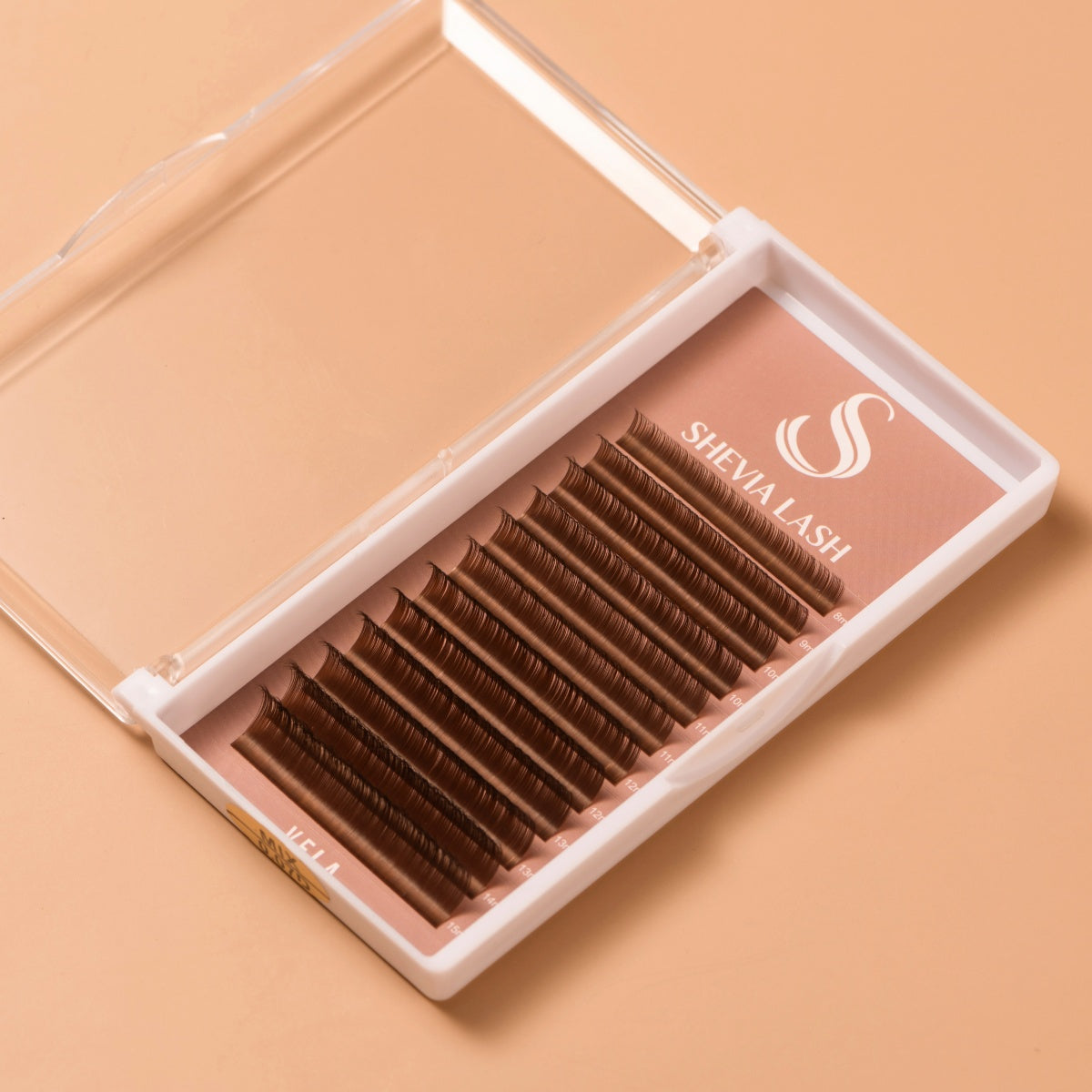 VELA™ Linen Brown 0.07 Volume Lashes