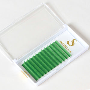 PRISMA Emerald Green 0.07 - Colored Volume Lash Extensions