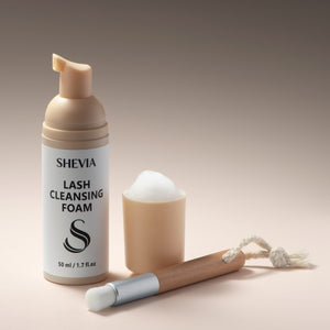 SHEVIA Lash Cleansing Foam - Gentle Foam Cleanser