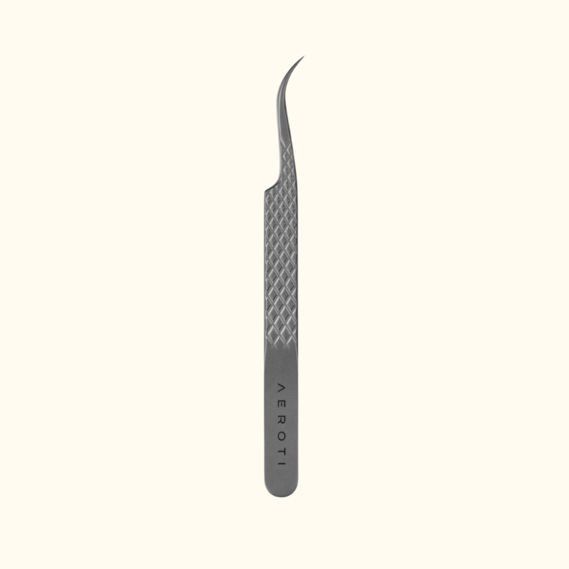 AEROTI™ AT-03 Ultra-Light Titanium Curved Tweezer