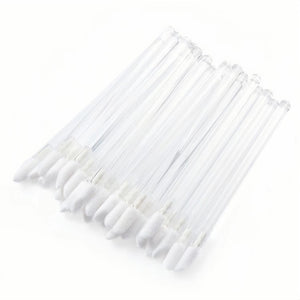 Clear Lip Glossy Wands Lash Removal Brush 50 PCS