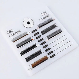 DOUBLE-SIDED Premium Acrylic Lash & Glue Palette
