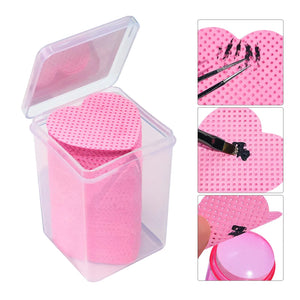 LINT-FREE Heart Shaped Glue Nozzle Wipes – 200 PCS