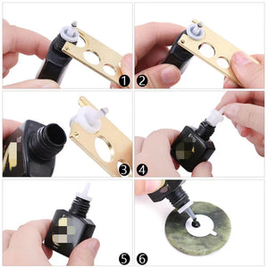 REPLACEMENT Lash Glue Nozzles – 50 PCS