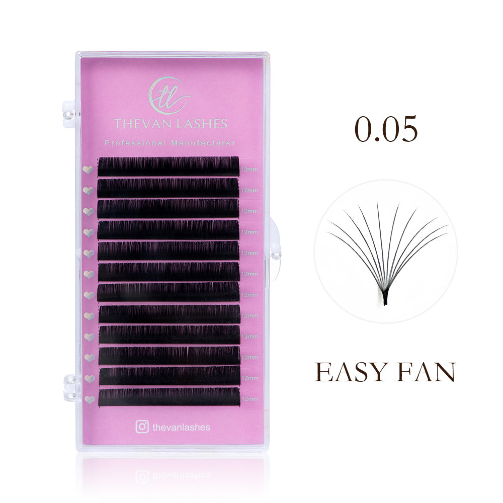 0.05 Easy Fan Eyelash Extension