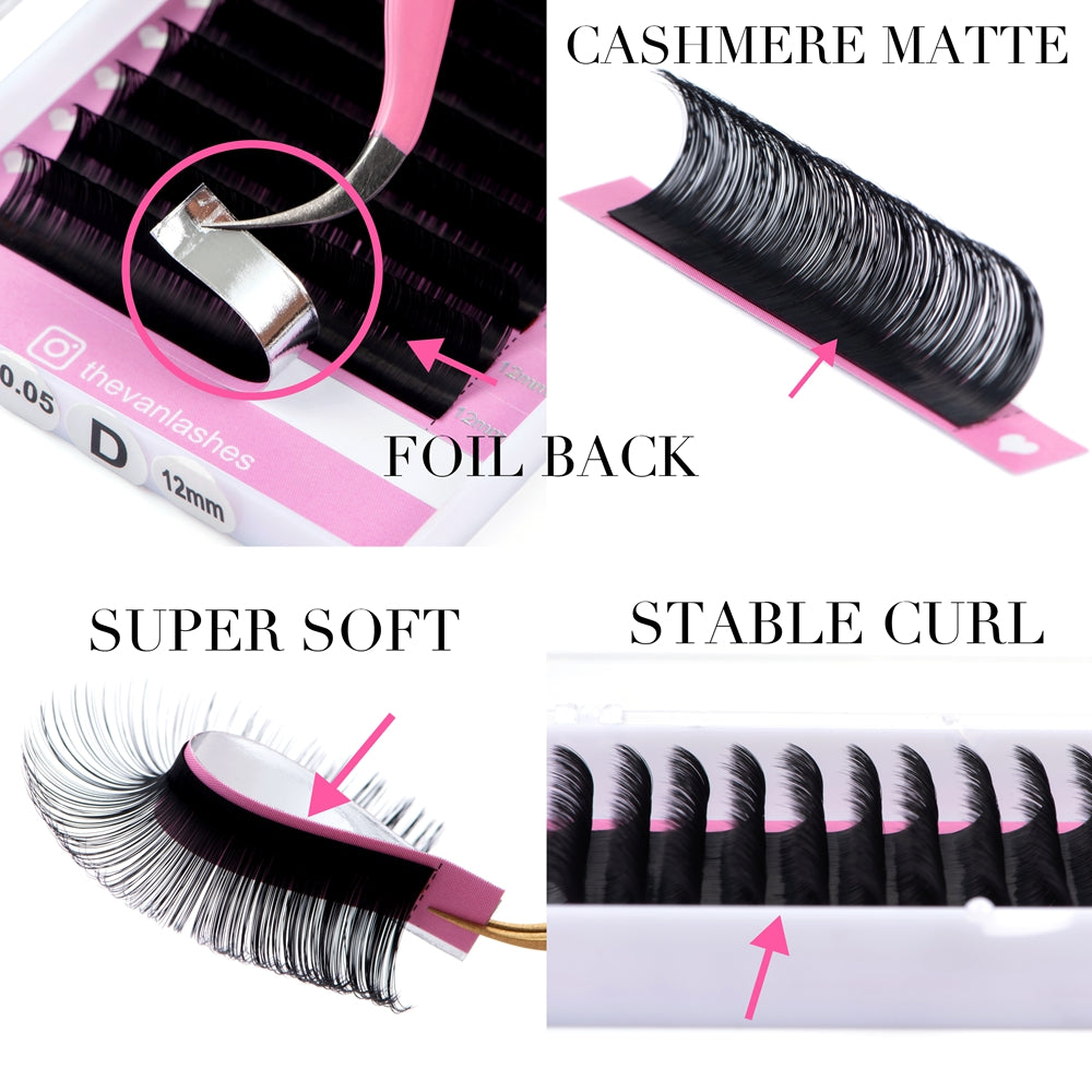 0.18 Cashmere Matte Dark Classic Lash