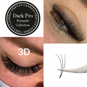 [Dark Pro] 3D Volume Premade Fans Short Stem