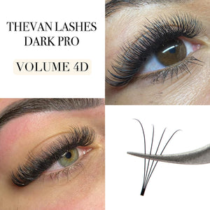 [Dark Pro] 4D Volume Premade Fans Short Stem