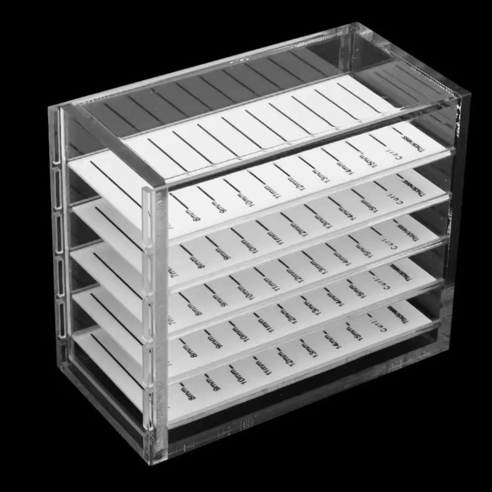 MULTI-LAYER Acrylic Lash Storage Box – 5 Layers
