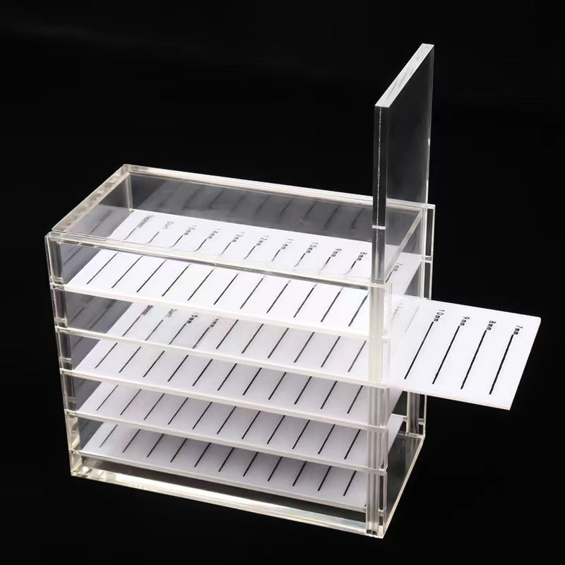 MULTI-LAYER Acrylic Lash Storage Box – 5 Layers