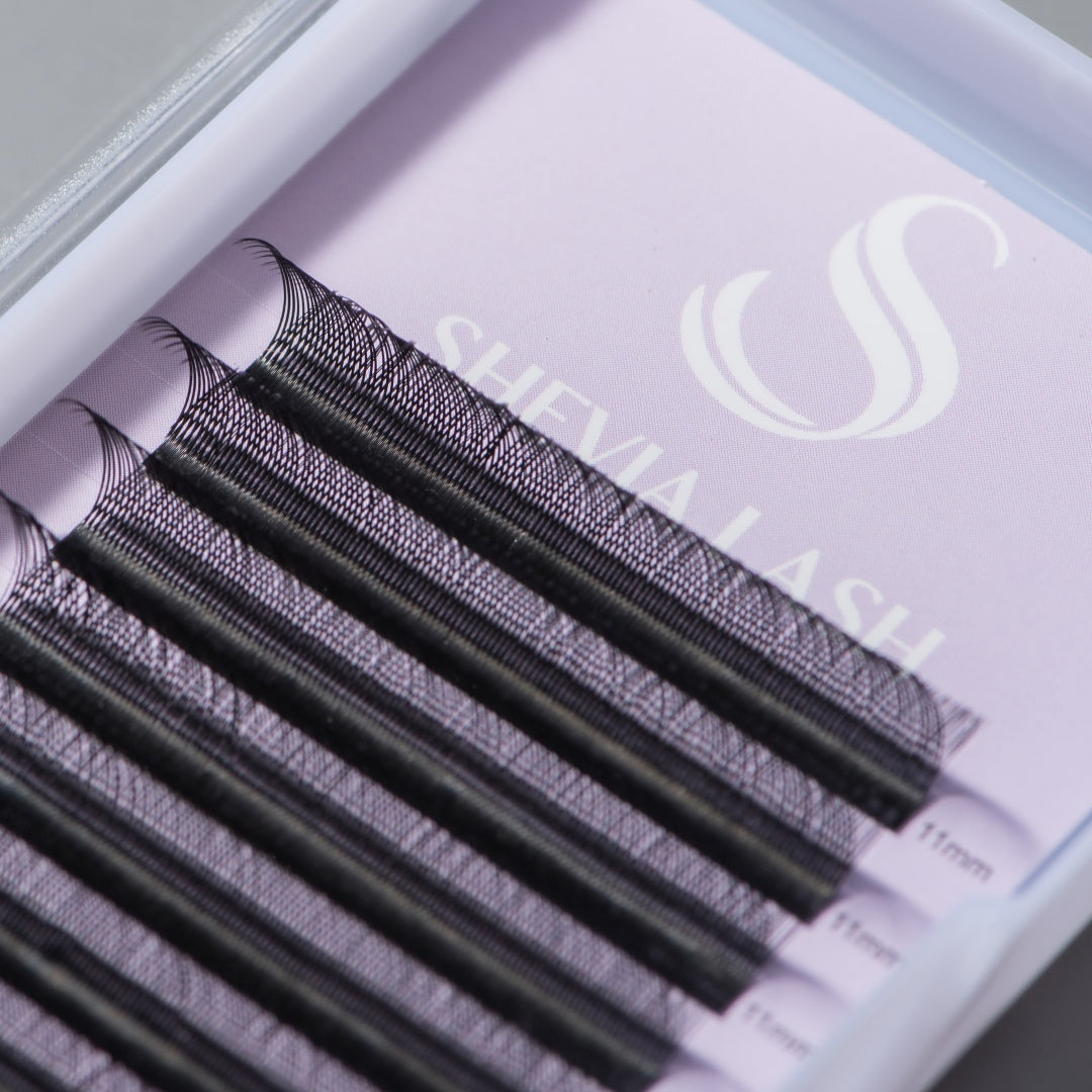 WEAVE YY Lashes 0.07 – Soft Textured Volume Lash Extensions