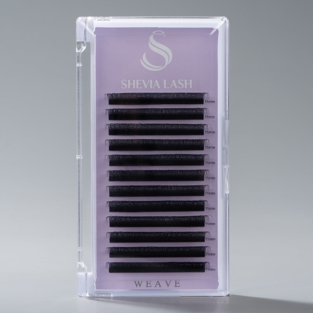 WEAVE W 3D Lashes 0.07 – Soft Textured Volume Lash Extensions