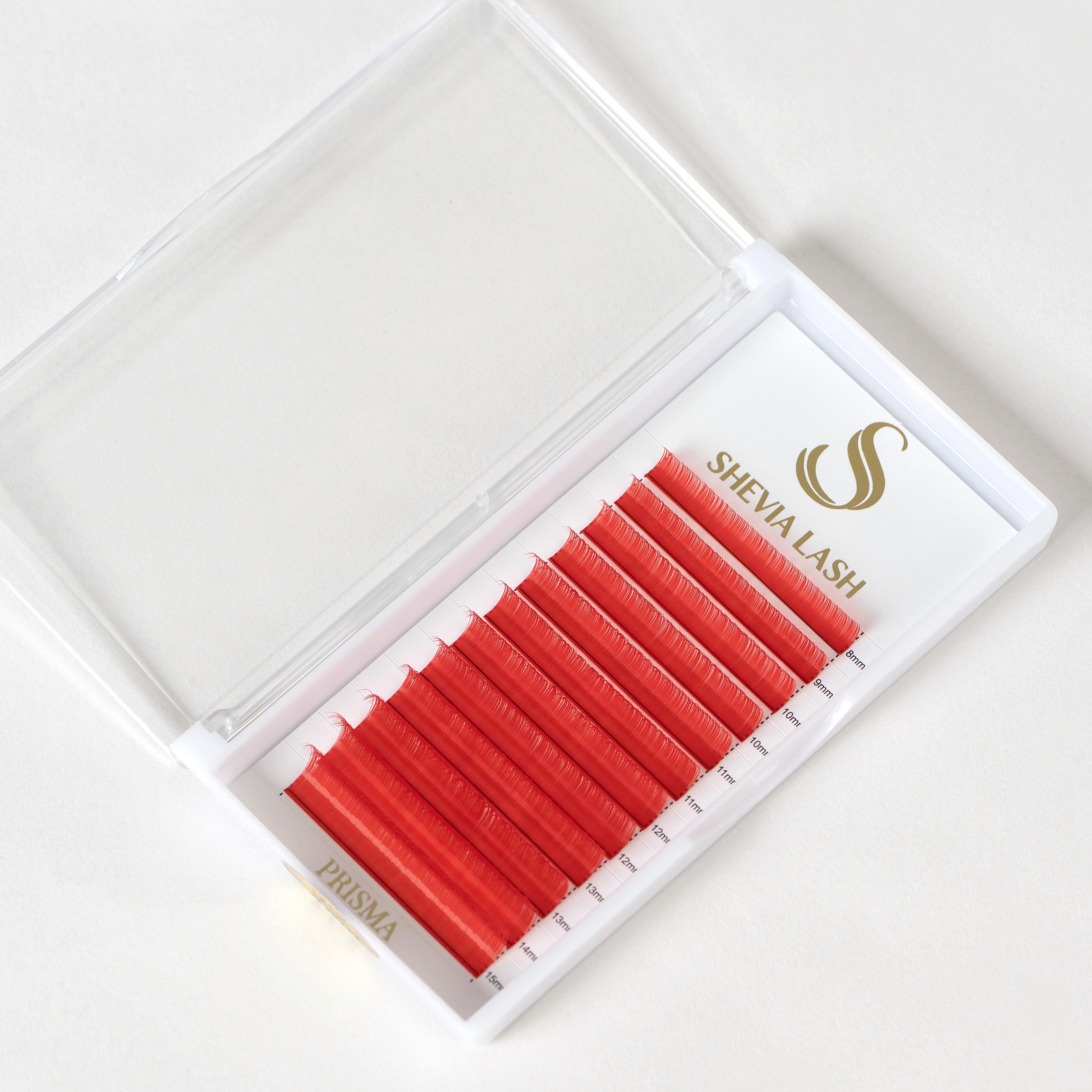 PRISMA Ruby Red 0.07 - Colored Volume Lash Extensions