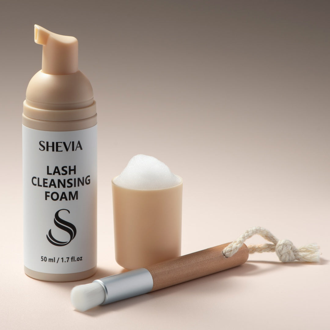 SHEVIA Lash Cleansing Foam | Gentle Foam Cleanser