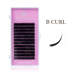 B Curl Cashmere Matte Dark Mega Volume