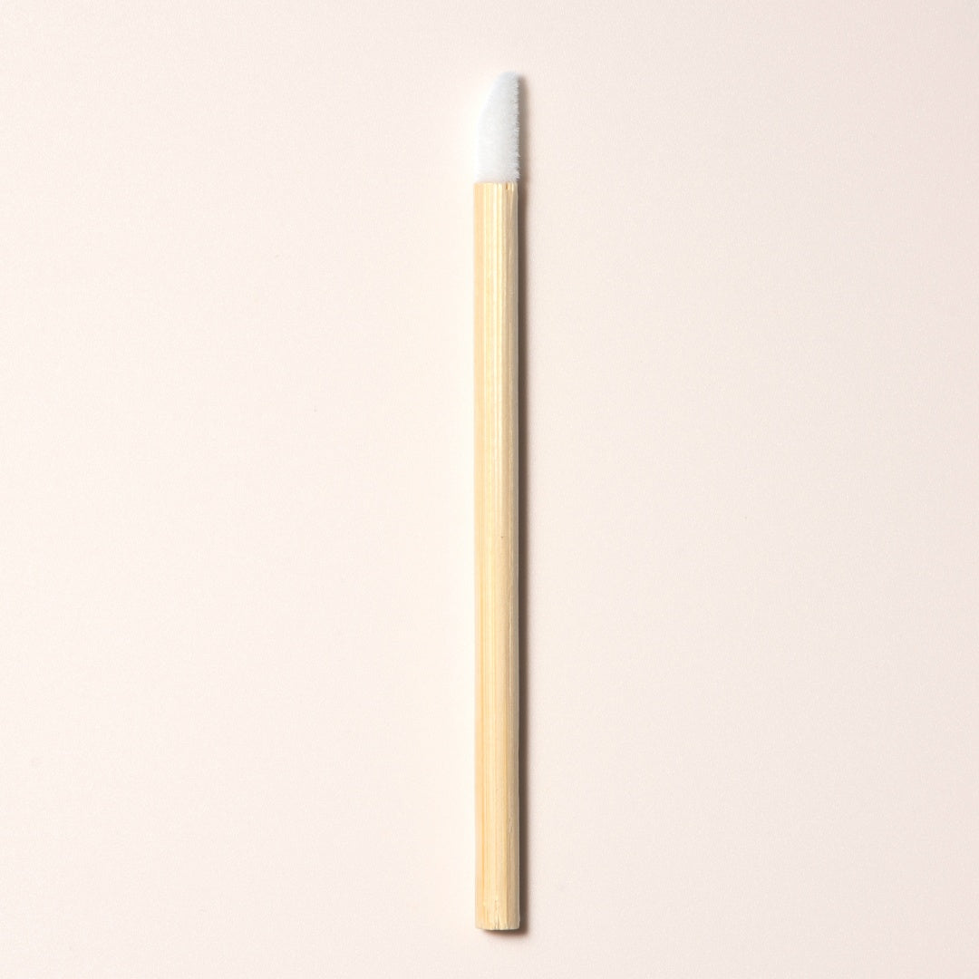 Lint Free Disposable Bamboo Lip Brush 50PCS