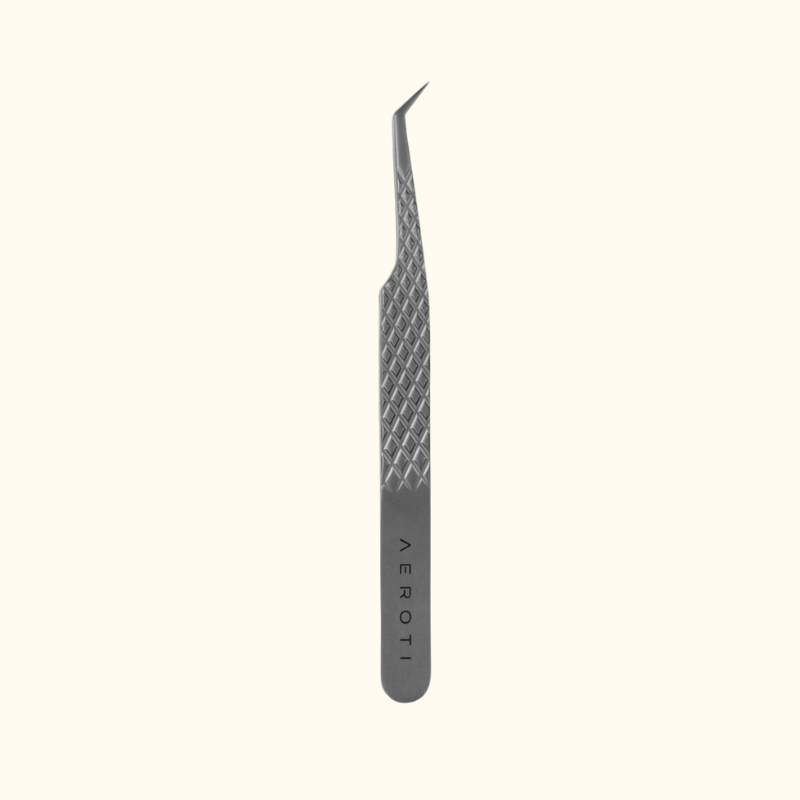 AEROTI AT-04 Ultra-Light Titanium 45° Lash Tweezer