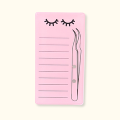 MAGNETIC Acrylic Lash Tile – Pink