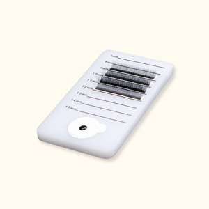 DROP-RESISTANT White Acrylic Lash Palette