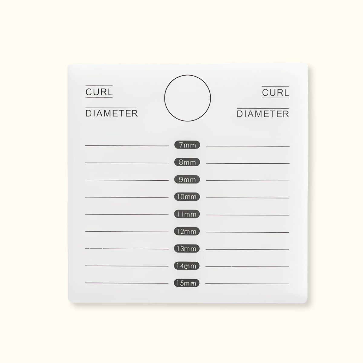 DOUBLE-SIDED Premium Acrylic Lash &amp; Glue Palette