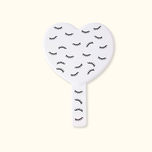 CLIENT-VIEW Heart-Shaped Handheld Lash Mirror