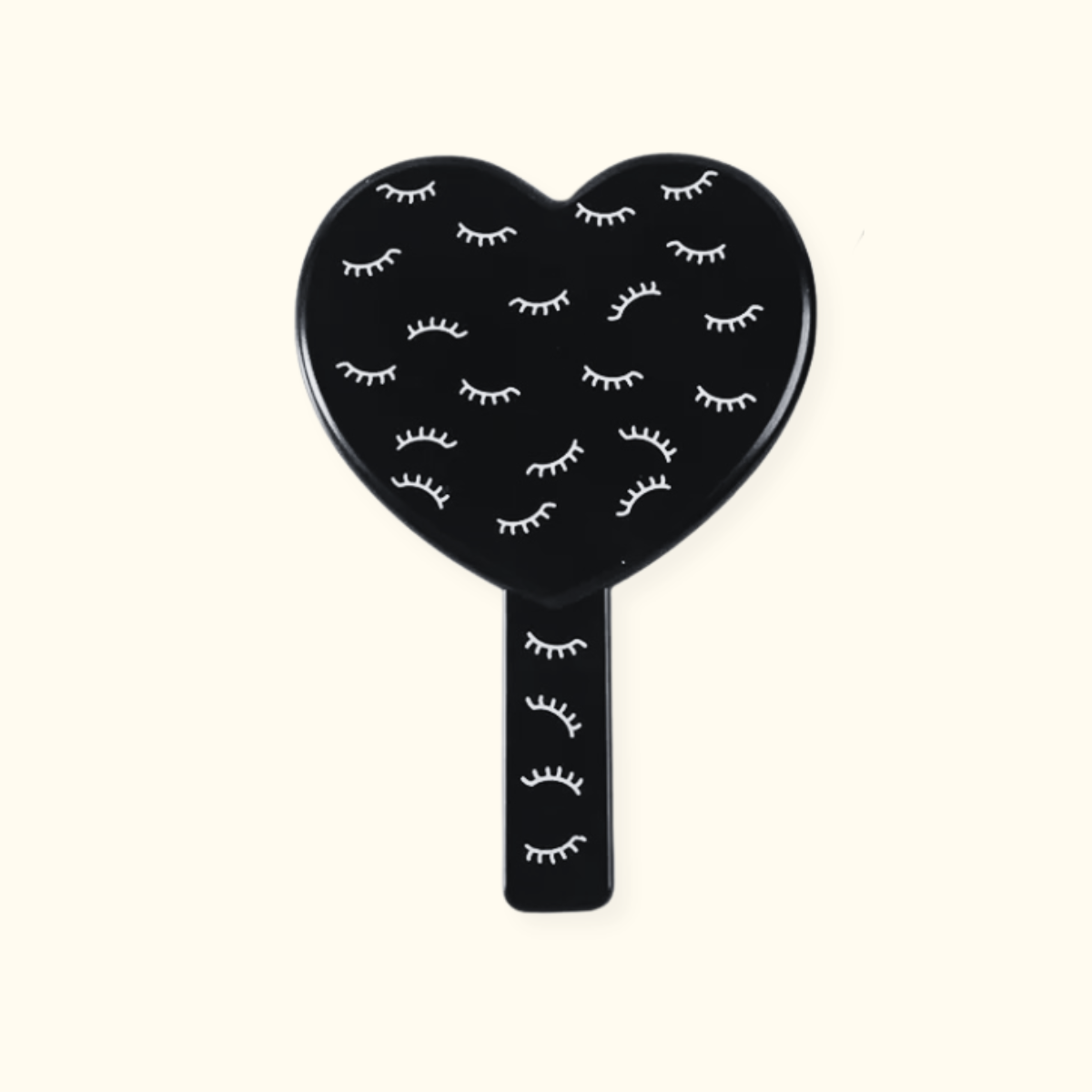 CLIENT-VIEW Heart-Shaped Handheld Lash Mirror