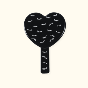 CLIENT-VIEW Heart-Shaped Handheld Lash Mirror
