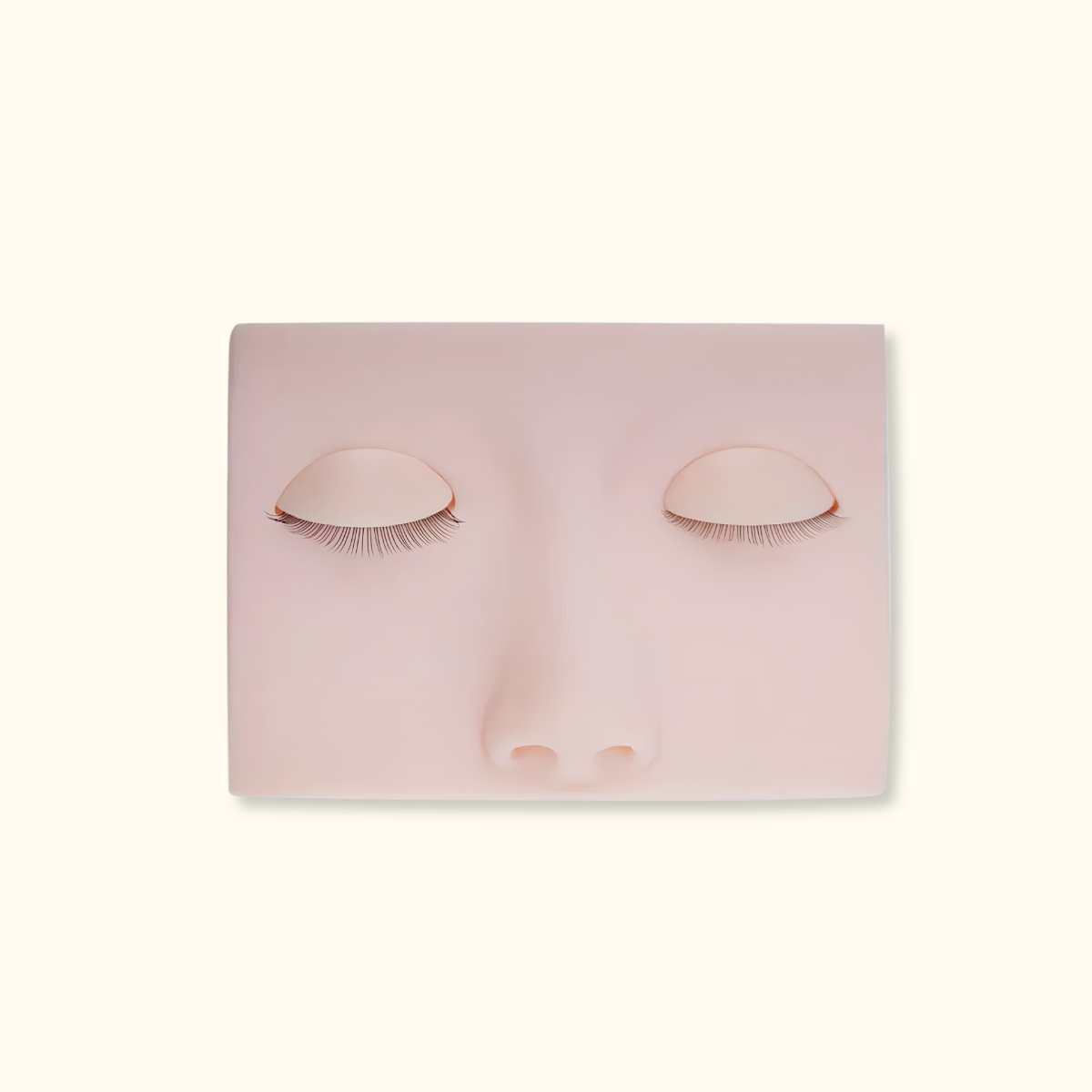 REMOVABLE-EYELID Lash Practice Face Model