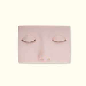 REMOVABLE-EYELID Lash Practice Face Model
