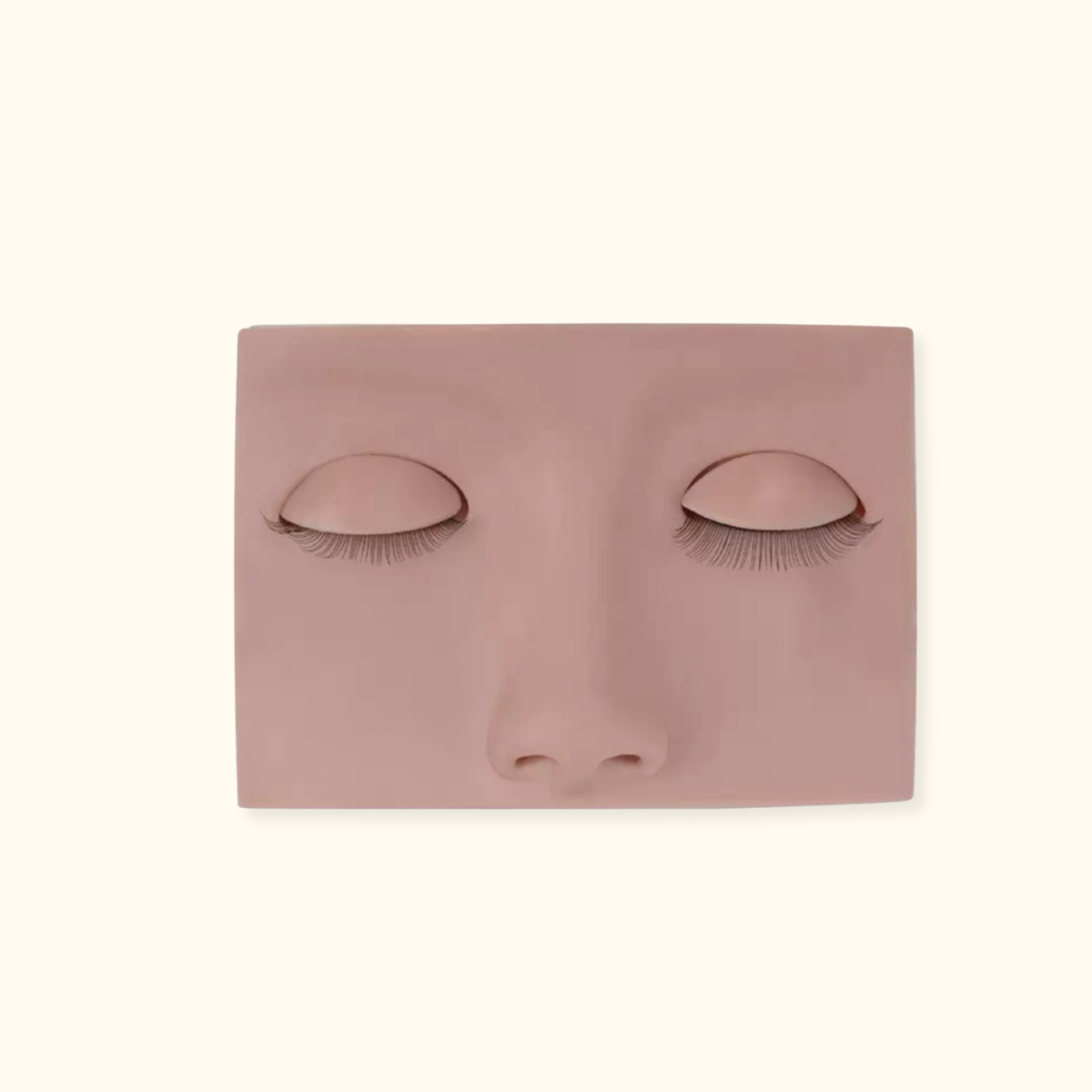 REMOVABLE-EYELID Lash Practice Face Model
