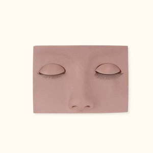 REMOVABLE-EYELID Lash Practice Face Model