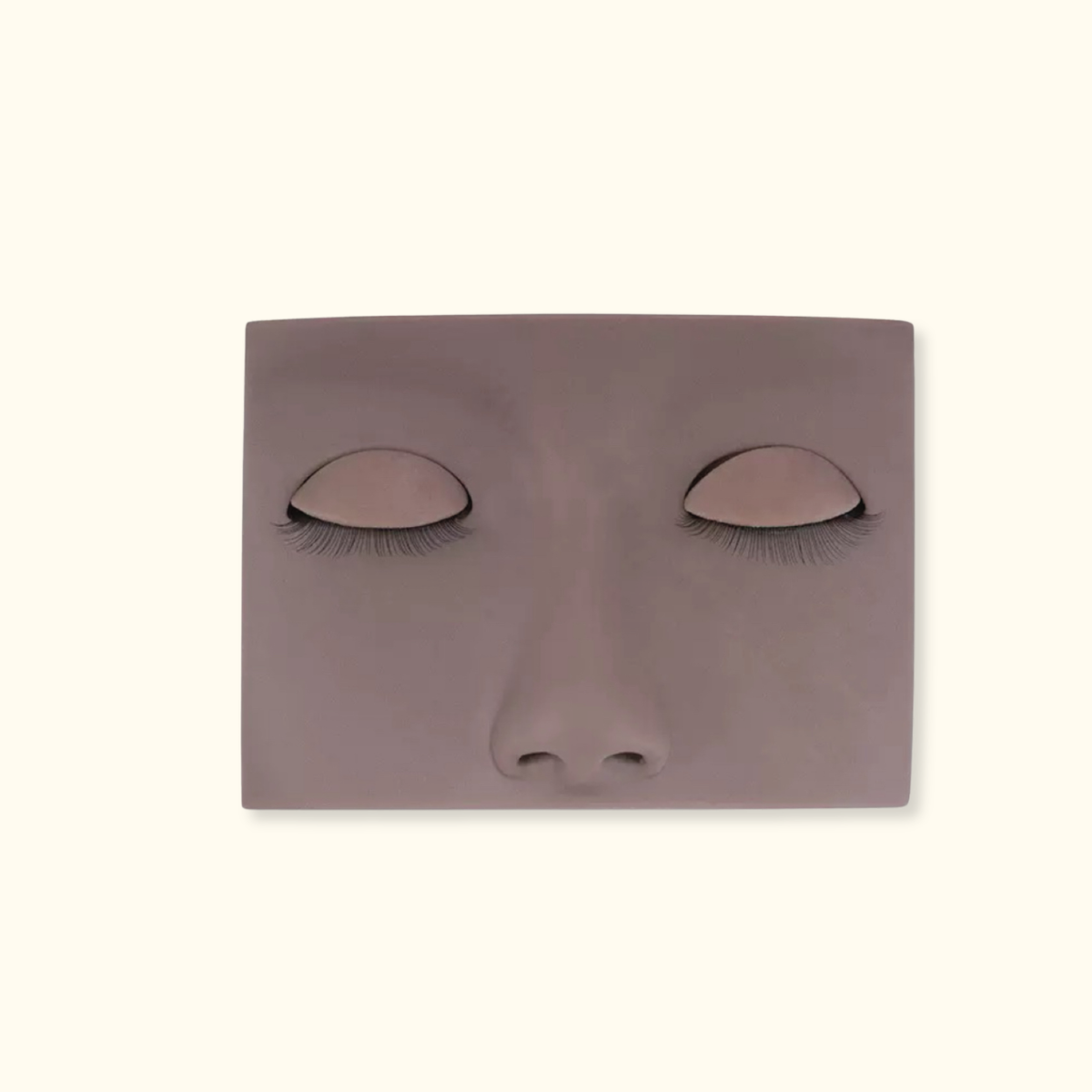 REMOVABLE-EYELID Lash Practice Face Model