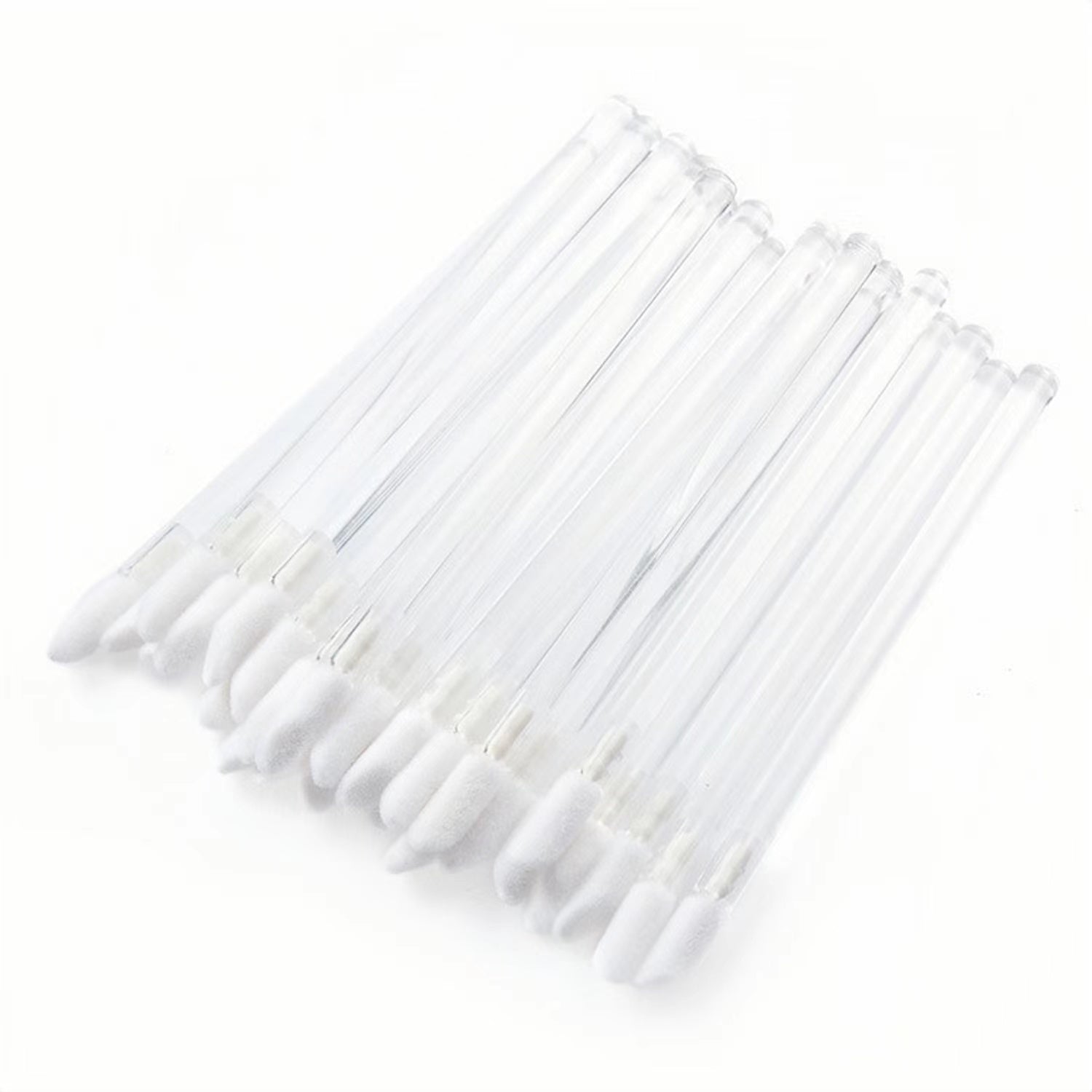 Clear Lip Glossy Wands Lash Removal Brush 50 PCS