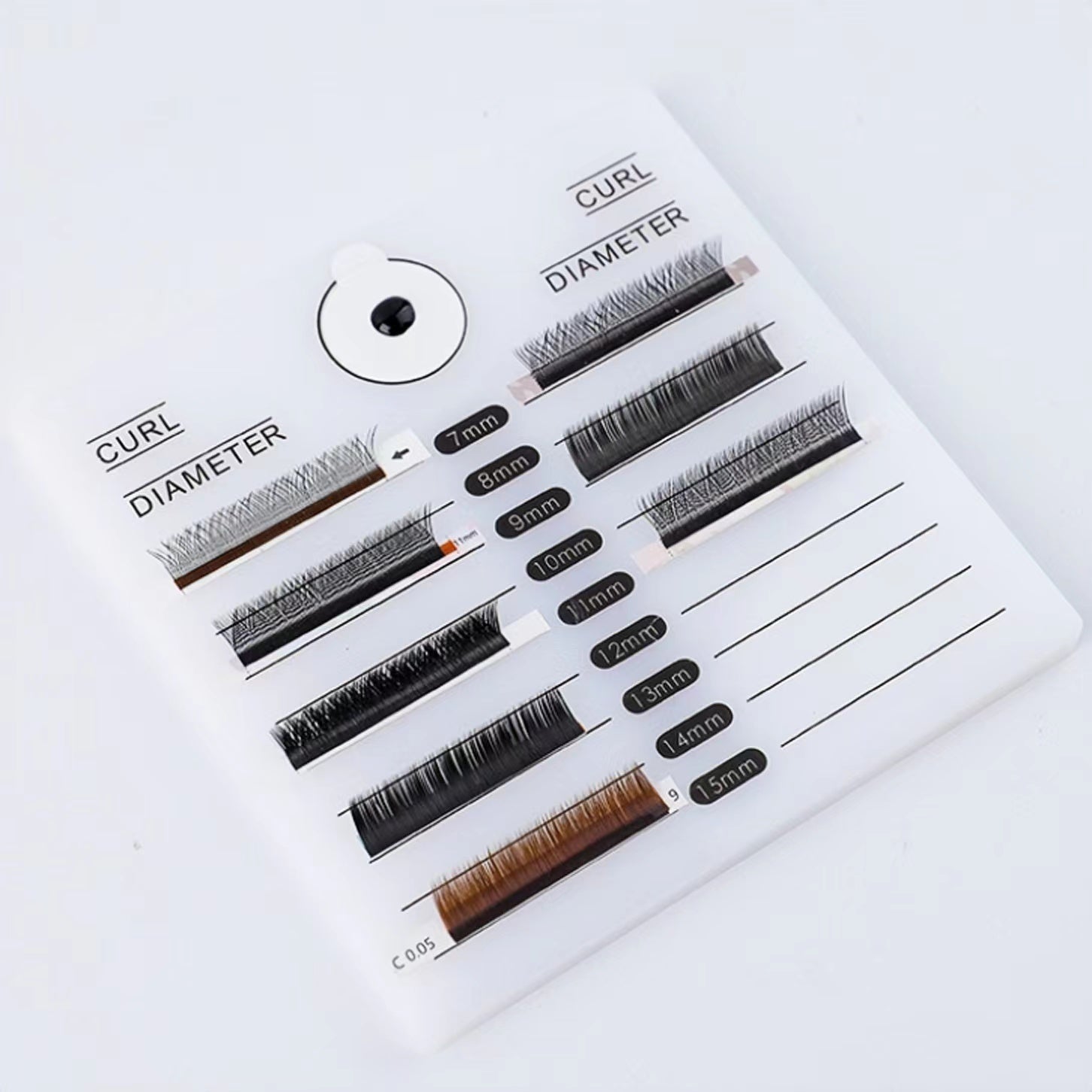 DOUBLE-SIDED Premium Acrylic Lash &amp; Glue Palette
