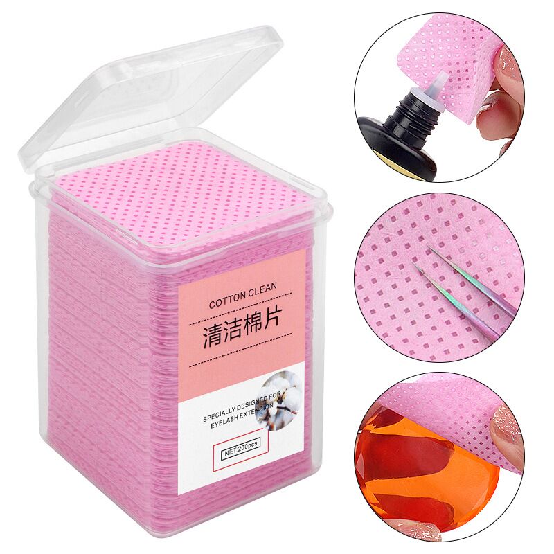 LINT-FREE Glue Nozzle Wipes – 200 PCS