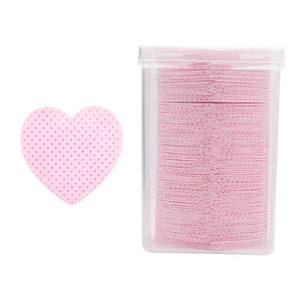 LINT-FREE Heart Shaped Glue Nozzle Wipes – 200 PCS