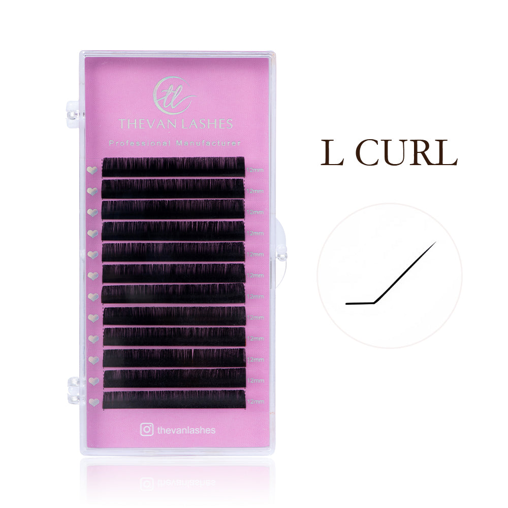 L Curl Cashmere Matte Dark Mega Volume