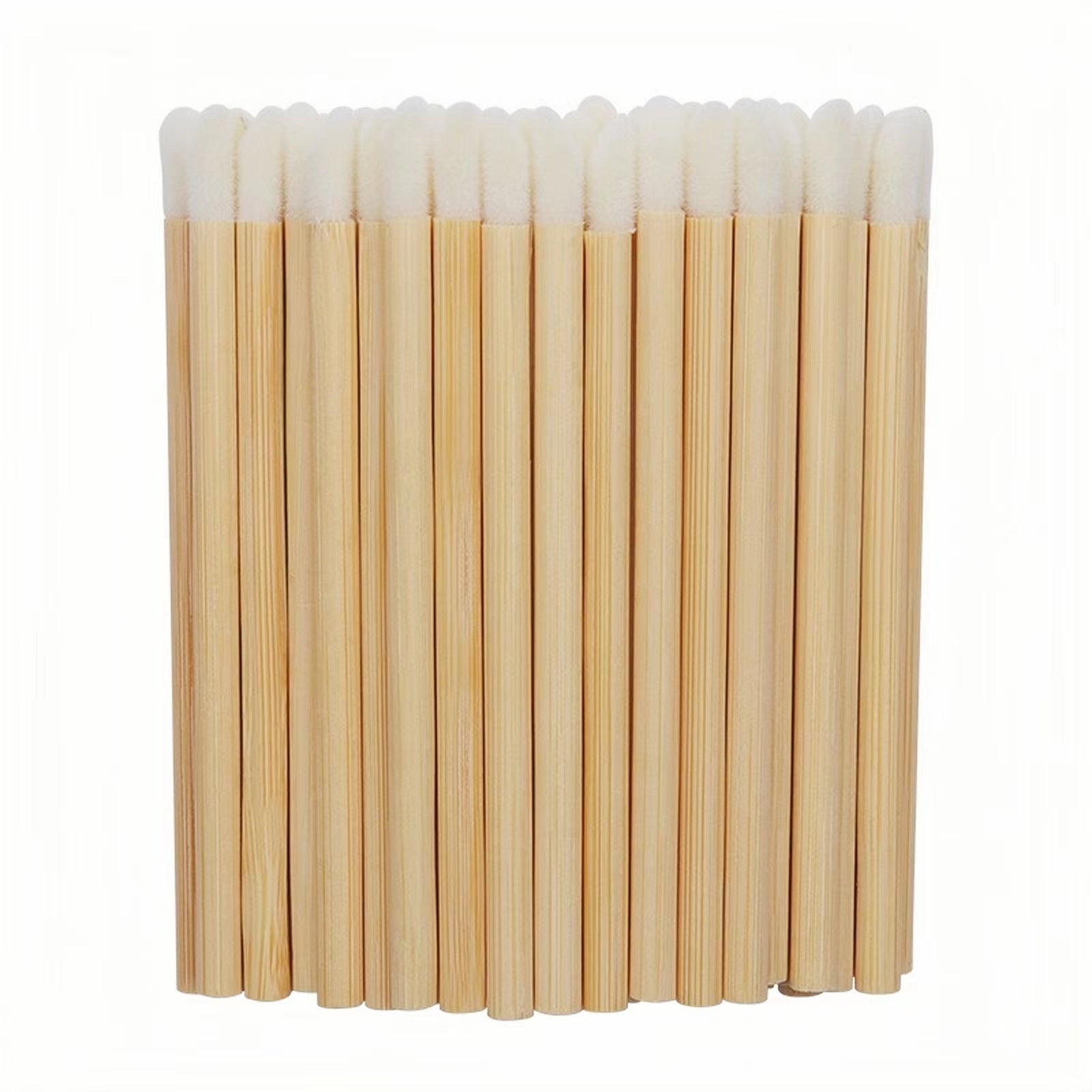 Lint Free Disposable Bamboo Lip Brush 50PCS