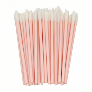 Lip Glossy Wands Lash Removal Brush 50 PCS