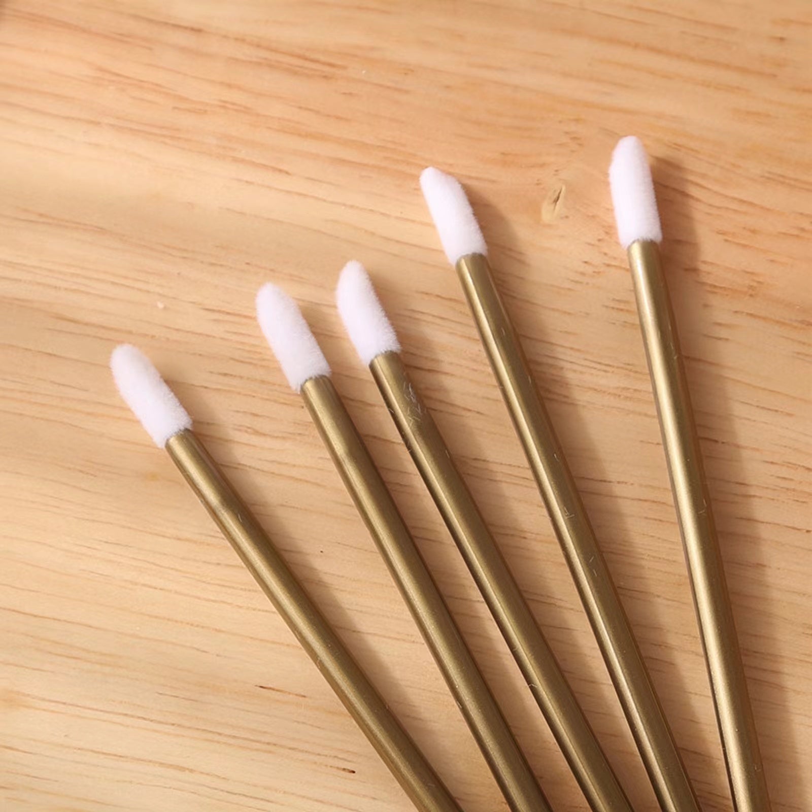 Lip Glossy Wands Lash Removal Brush 50 PCS