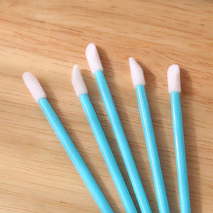 Lip Glossy Wands Lash Removal Brush 50 PCS