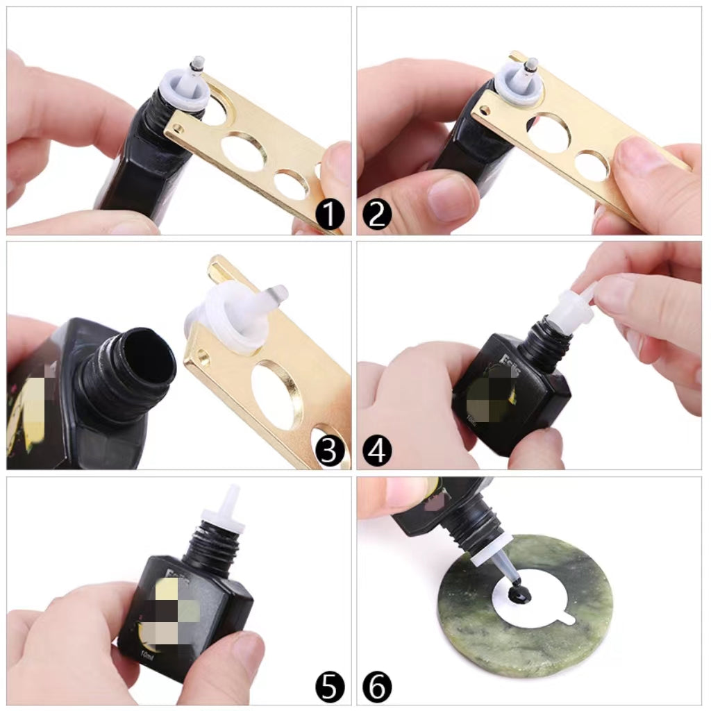 REPLACEMENT Lash Glue Nozzles – 50 PCS