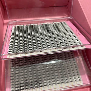 XL Trays 14D Slim Base Premade Fans Mega Volume 16 Rows/320 Fans